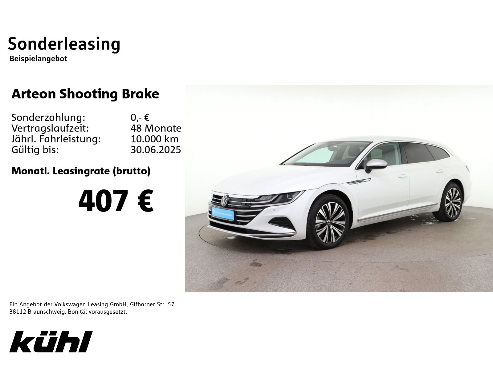 Arteon Shooting Brake 1.4 TSI eHybrid DSG Elegance IQ.Light DCC Standhzg. IQ.Drive ACC Kessy Kamera Navi AHK App