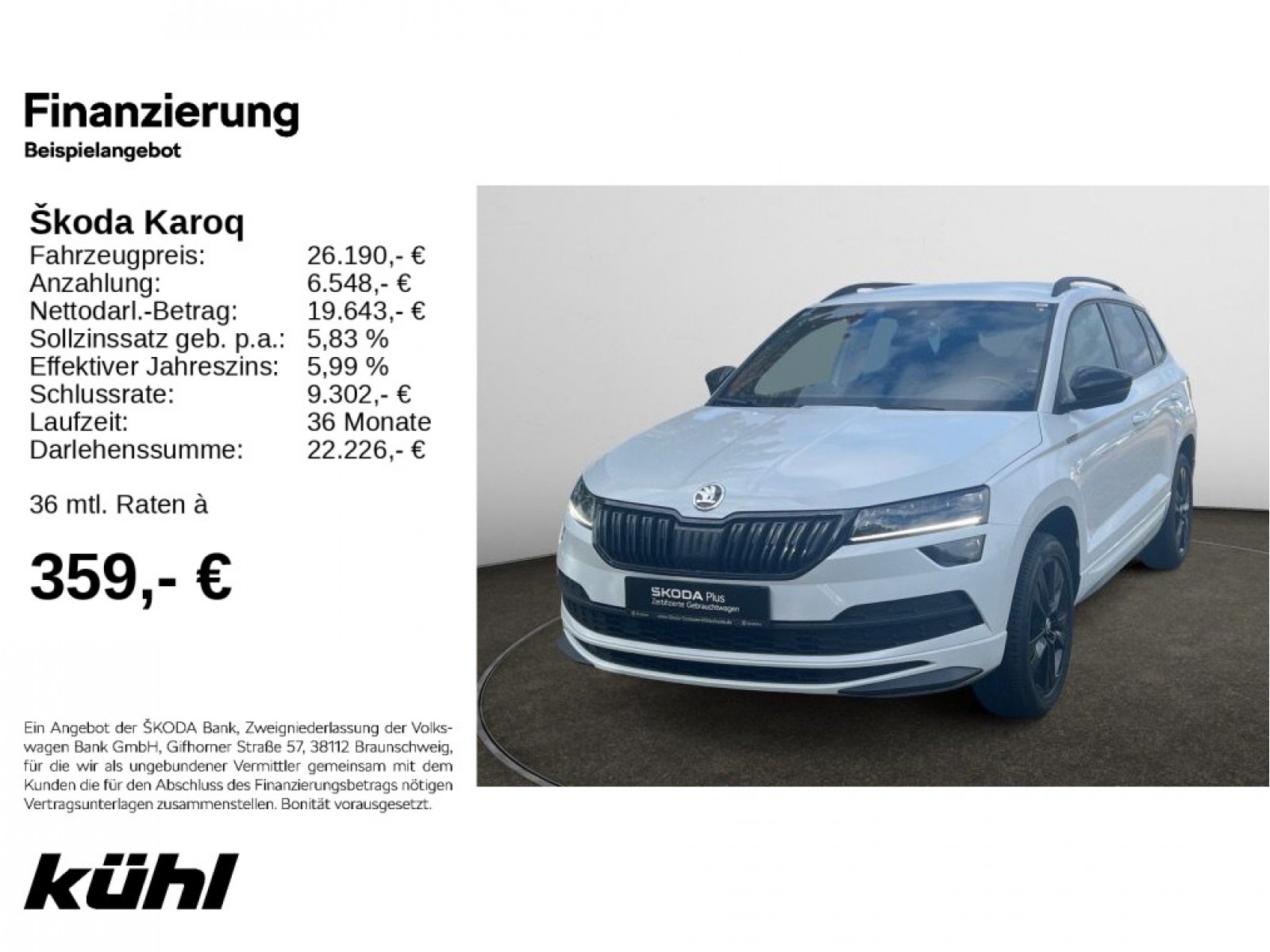 Karoq 1.5 TSI DSG Sportline Navi