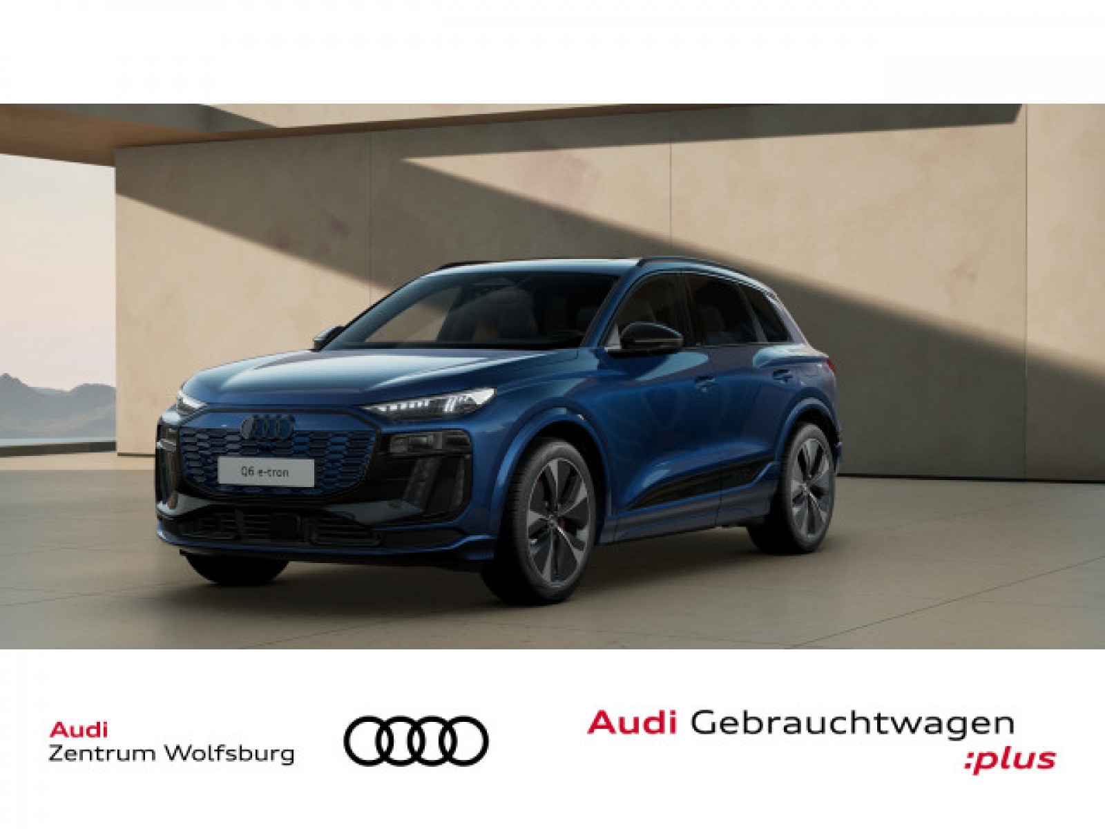 Q6 e-tron performance edition one blue Matrix/Luft/B+O/AHK/Pano