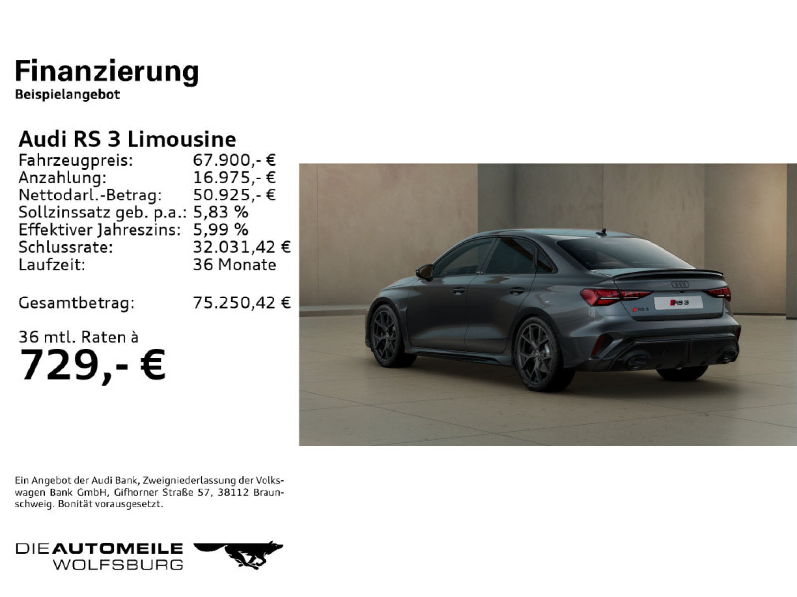 Audi - RS 3 Limousine_2