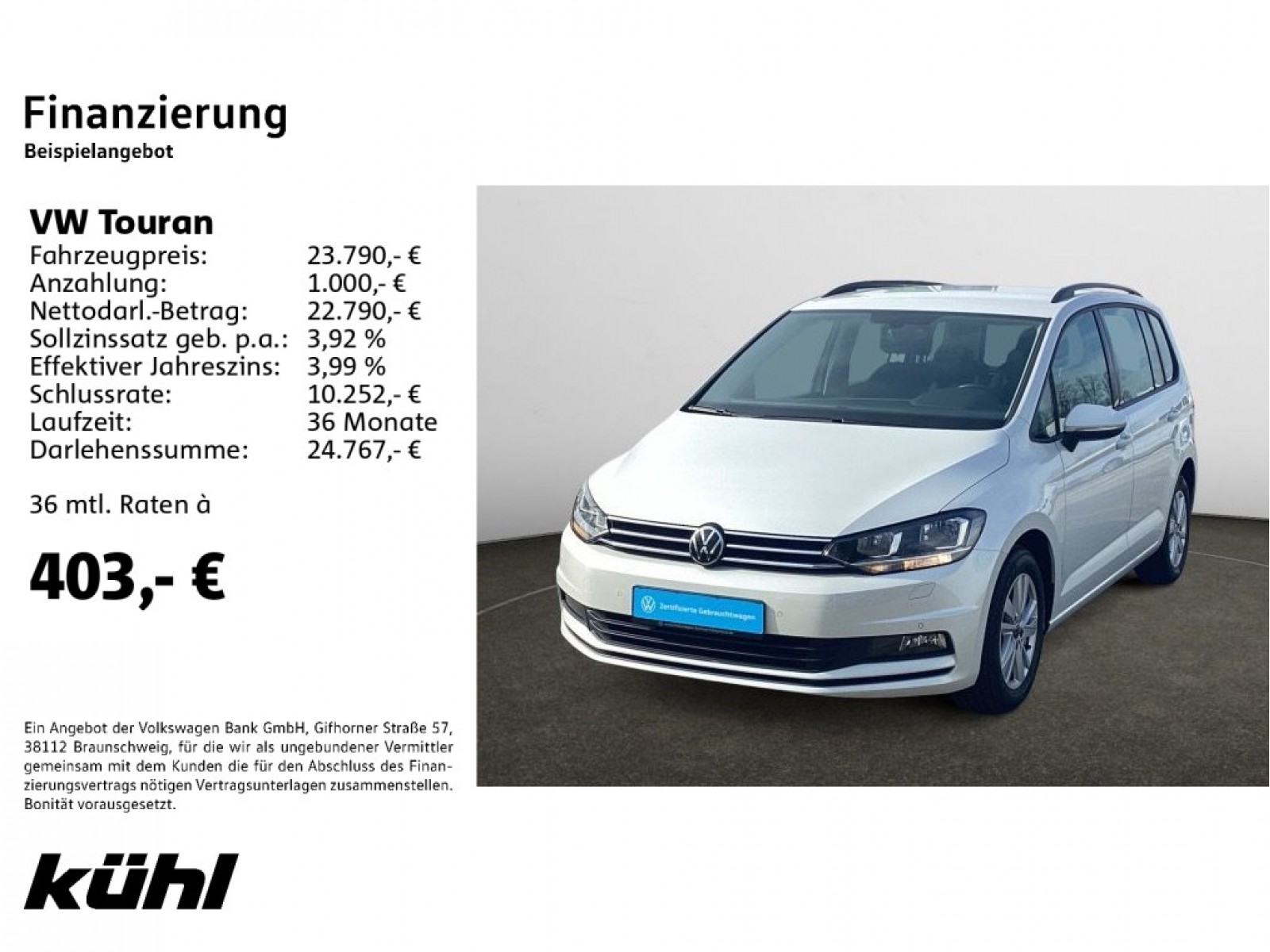 Touran 2.0 TDI Comfortline Navi,ACC,GRA