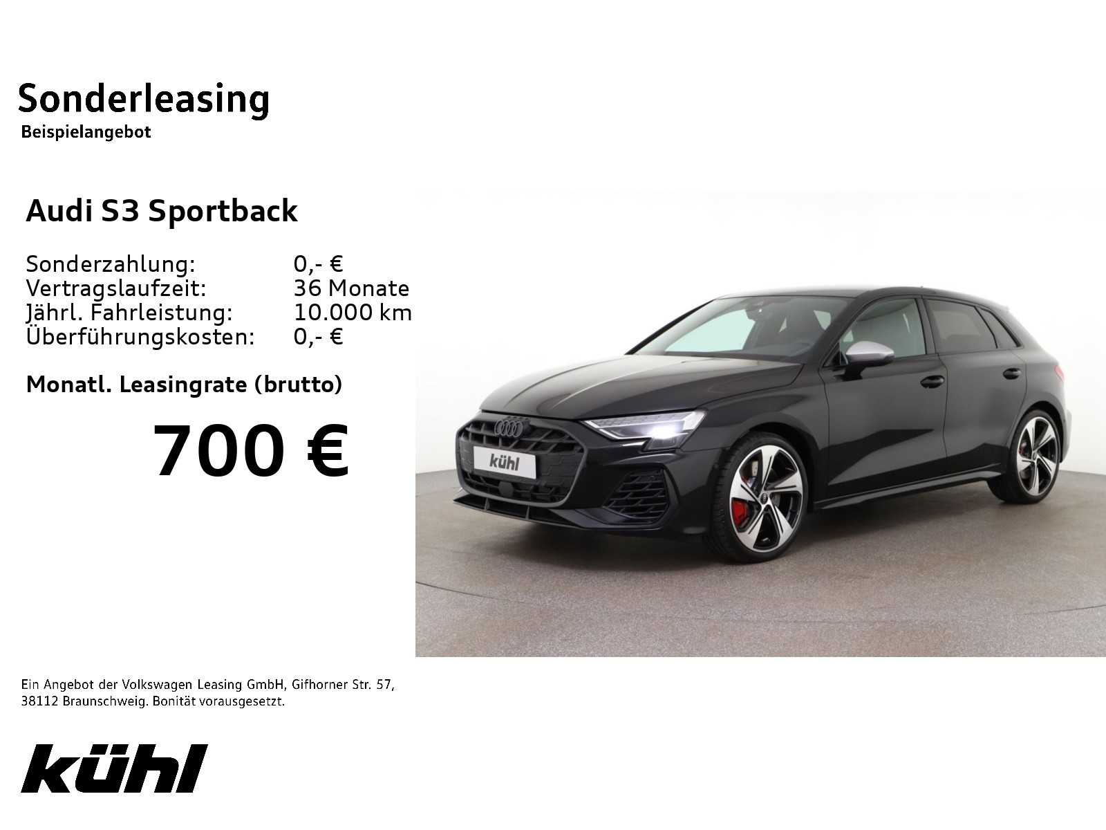 S3 Sportback 19' Pano HuD SONOS Matrix Assistenz pro Bussines