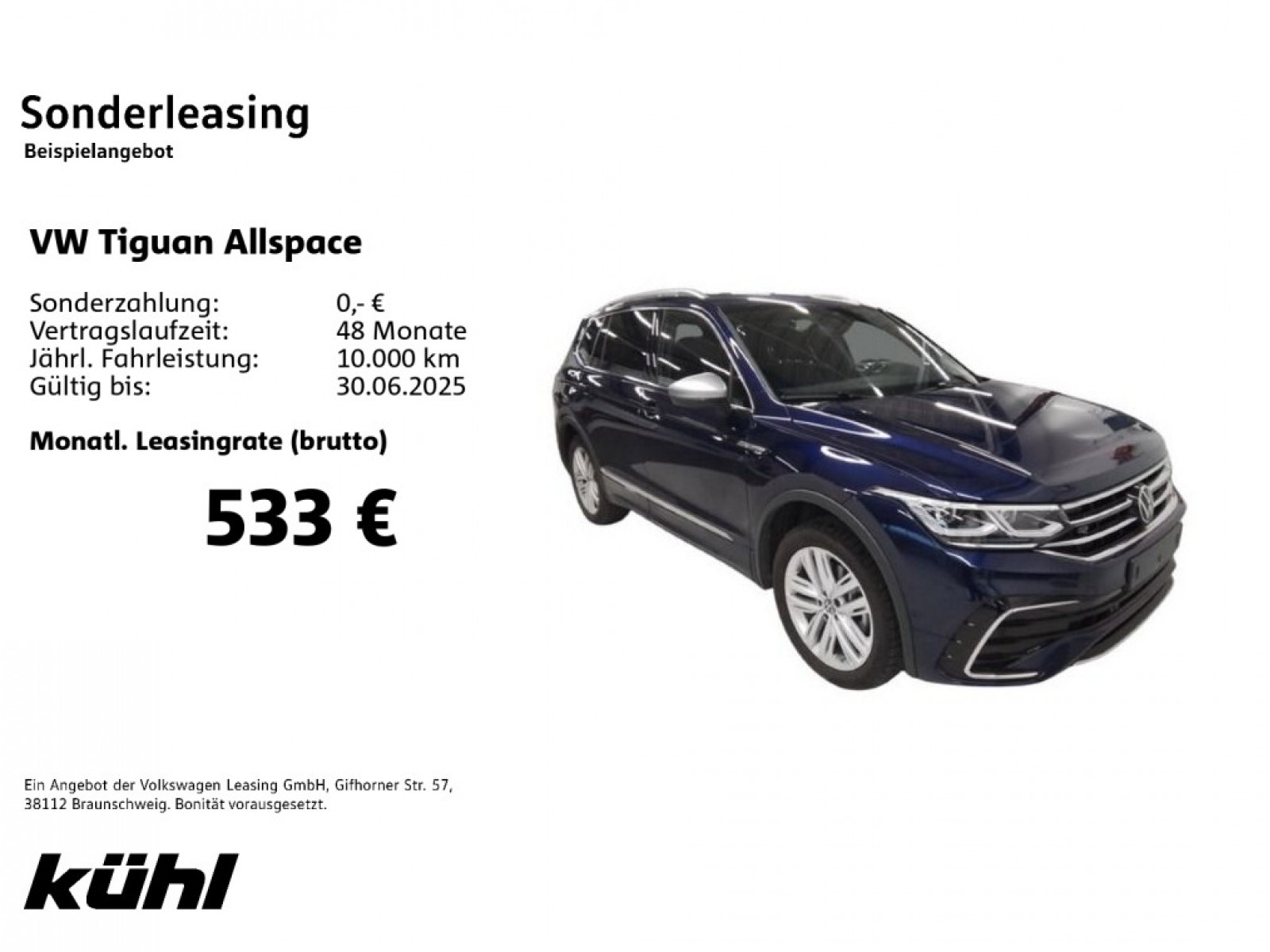 Tiguan Allspace 2.0 TDI 4M DSG R-Line IQ.Light ACC DCC Kamera App Navi AHK