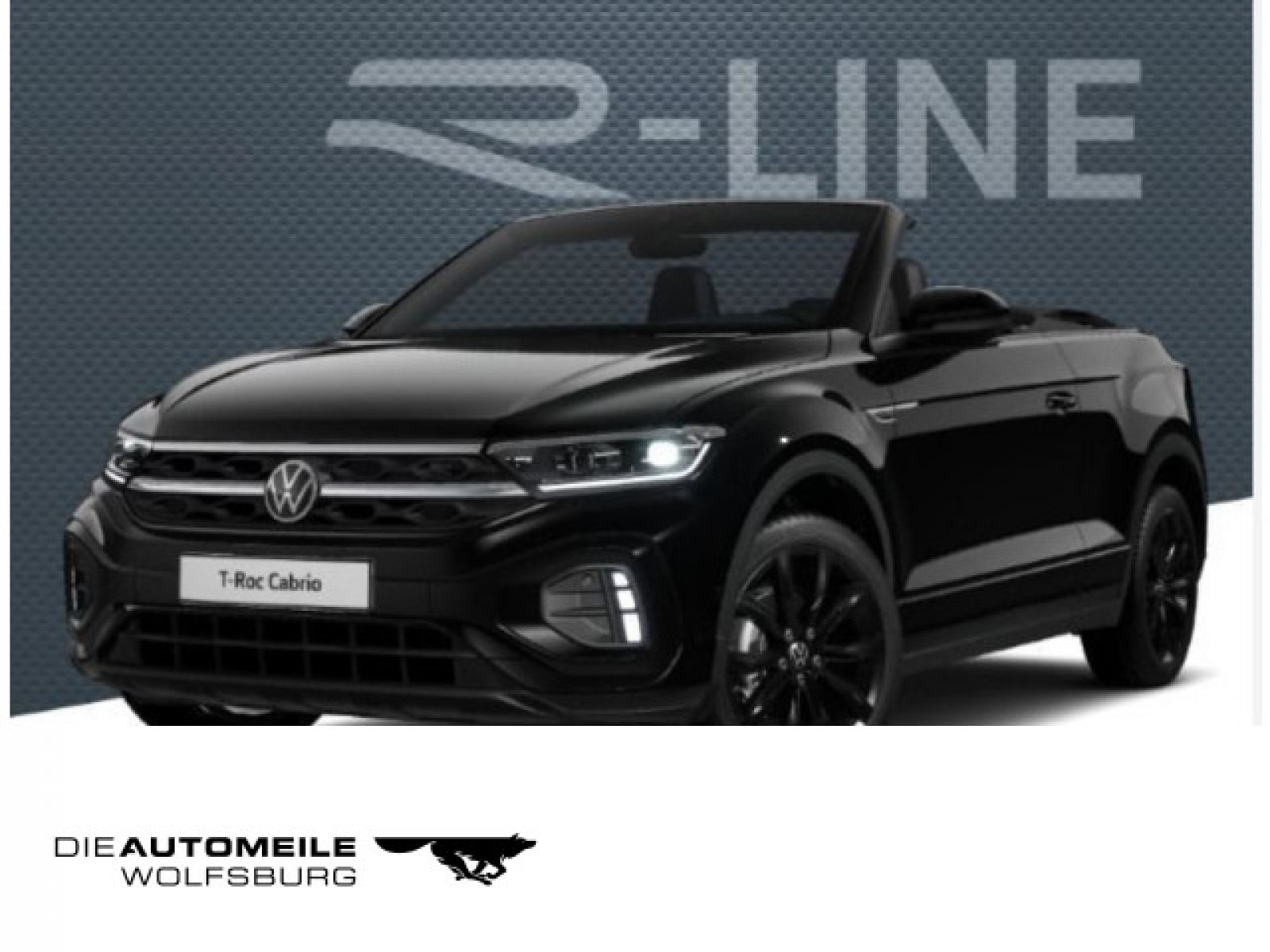 T-Roc Cabriolet 1.5 TSI OPF DSG R-Line "Black Edition Plus"